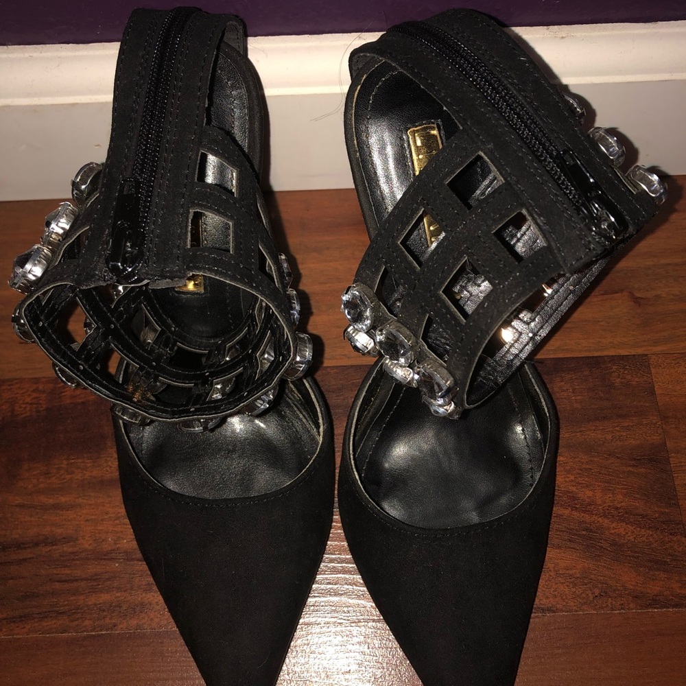 Black heels